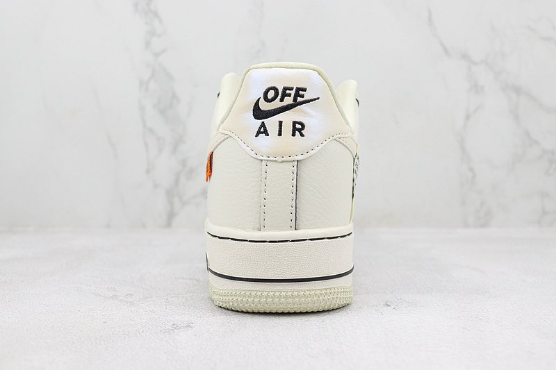 Off-White x Nike Air Force 1 Low "Pearl White/Black" фото № 9