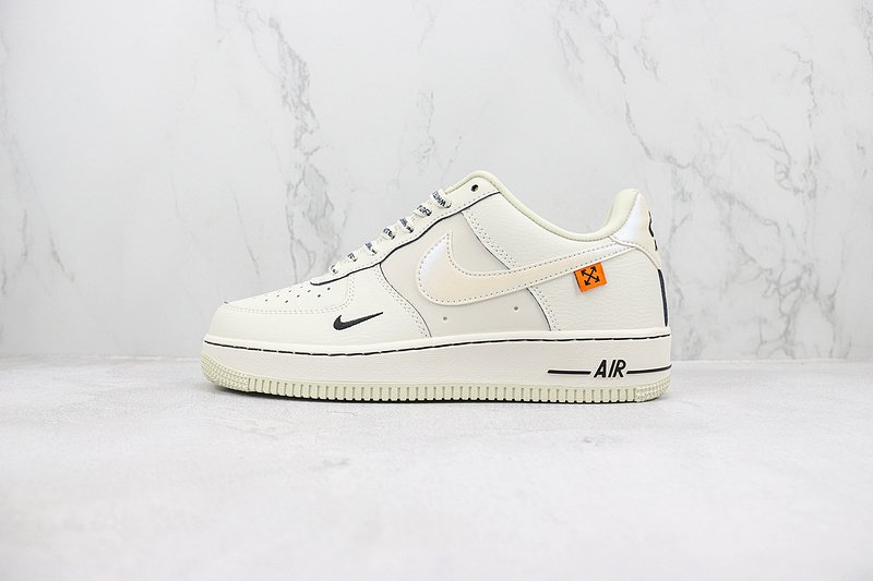 Off-White x Nike Air Force 1 Low "Pearl White/Black" фото № 2