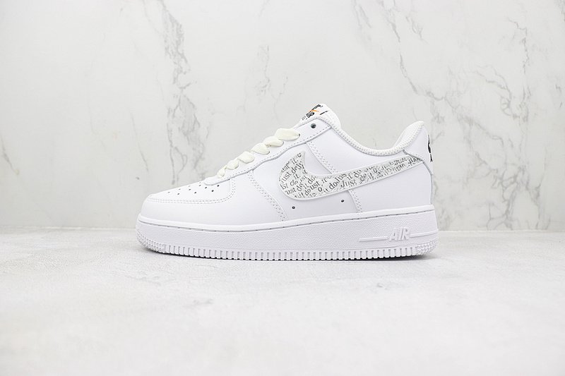 Nike Air Force 1 Low "Just Do It/White" фото № 2