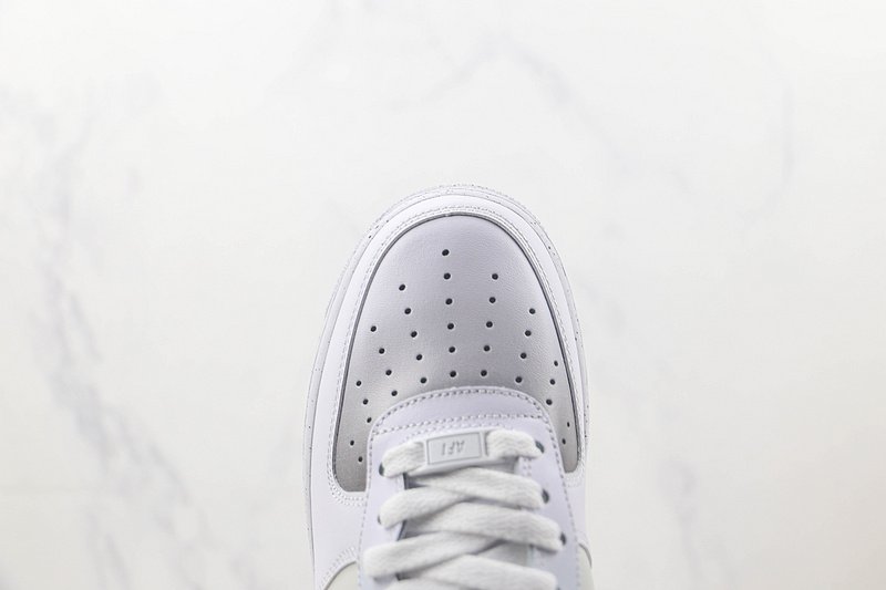 Nike Air Force 1 07 Low "White/Matcha Green/Grey" фото № 4