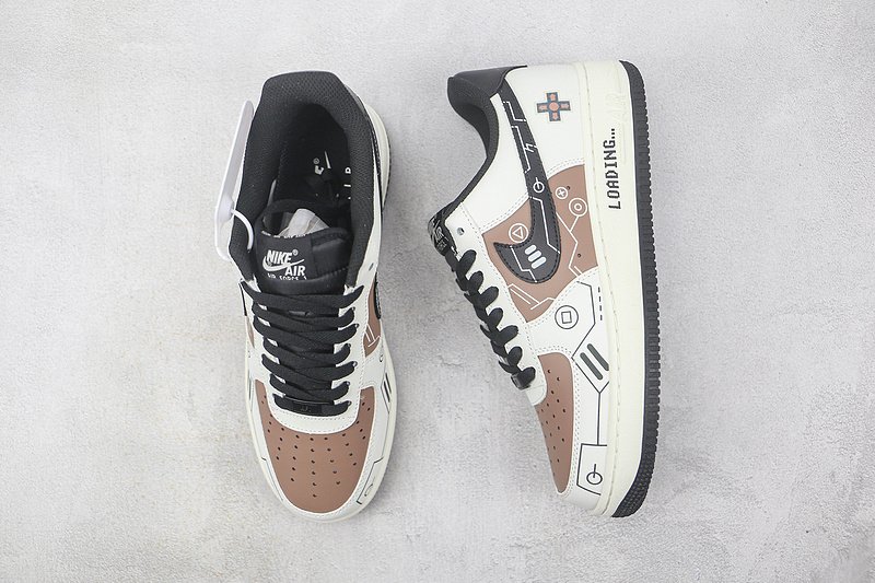 Nike Air Force 1 Low "Video Game/Brown" фото № 7