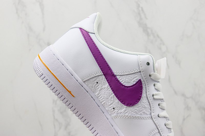 Nike Air Force 1 Low EMB "Lakers" фото № 3