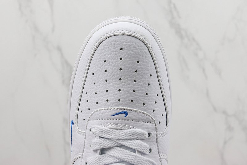 Nike Air Force 1 "White/Dark Marina Blue" фото № 4