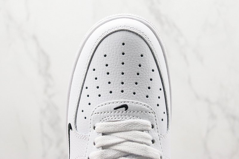 Nike Air Force 1 Low "White/Black Multiple Swoosh" фото № 4