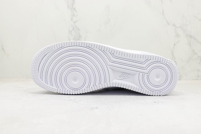 Nike Air Force 1 Low "Silver Grey/White/Black" фото № 8