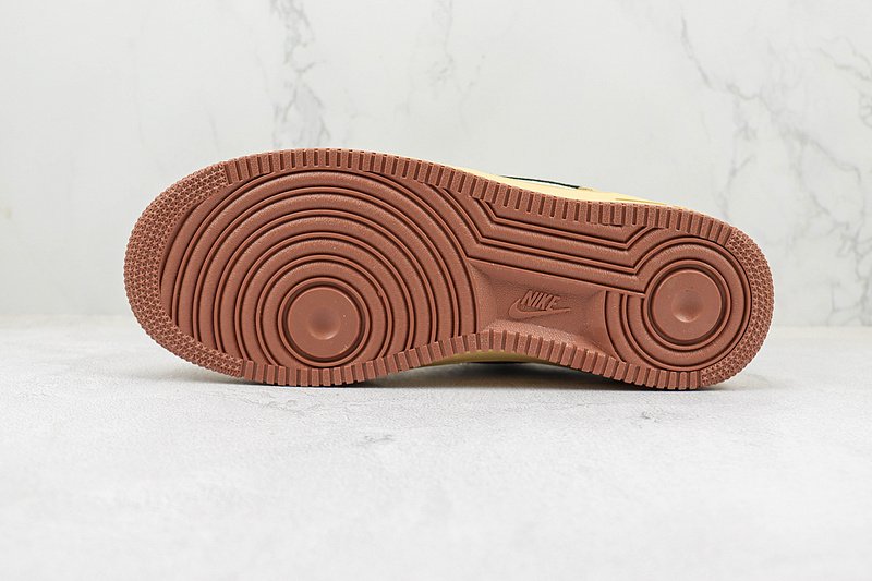 Nike Air Force 1 Low "Grey/Brown Wheat/Black" фото № 8