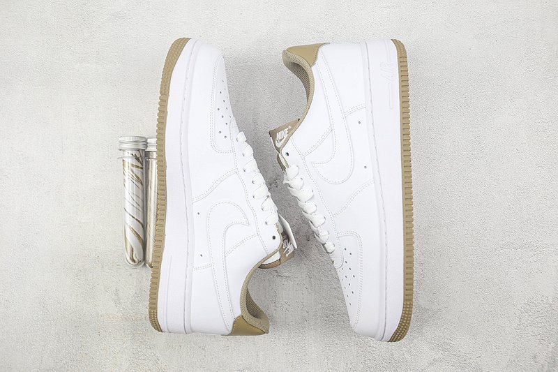 Nike Air Force 1 Low "White/Taupe" фото № 7