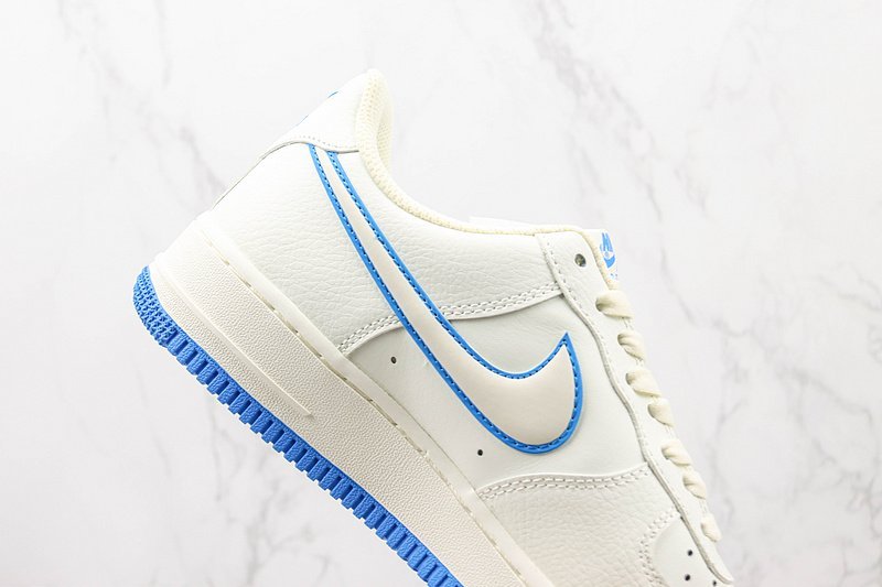 Nike Air Force 1 Low "White/Blue" фото № 3