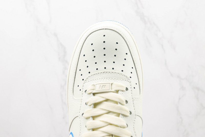 Nike Air Force 1 Low "White/Blue" фото № 4