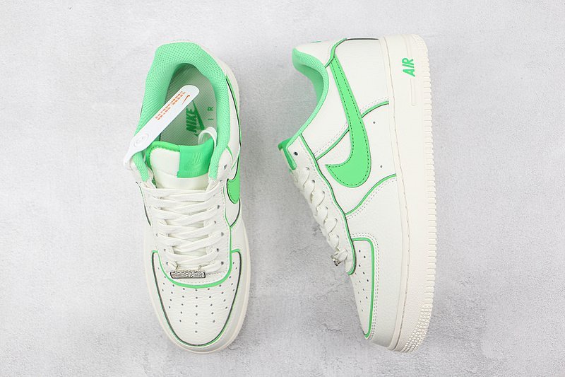 Nike Air Force 1 Low "White/Green Meadow" фото № 6