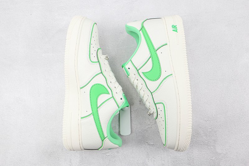 Nike Air Force 1 Low "White/Green Meadow" фото № 7
