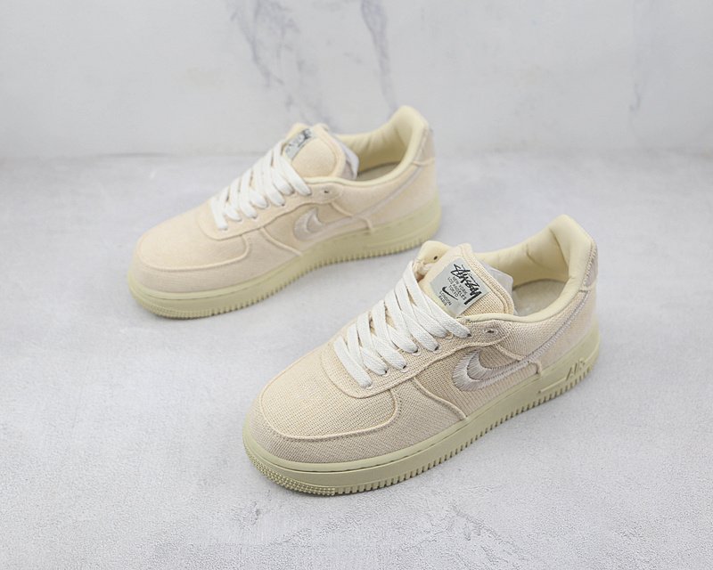 Stussy x Nike Air Force 1 Low "Fossil" фото № 5