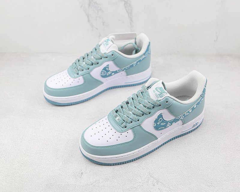 Nike Air Force 1 Low "Green/Blue Paisley" фото № 5