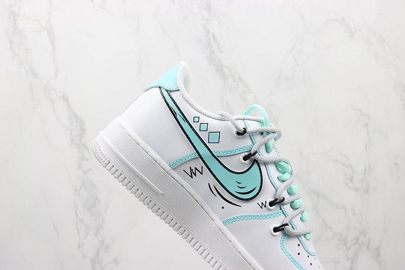 Nike Air Force 1 Low "Blue Graffiti" фото № 3