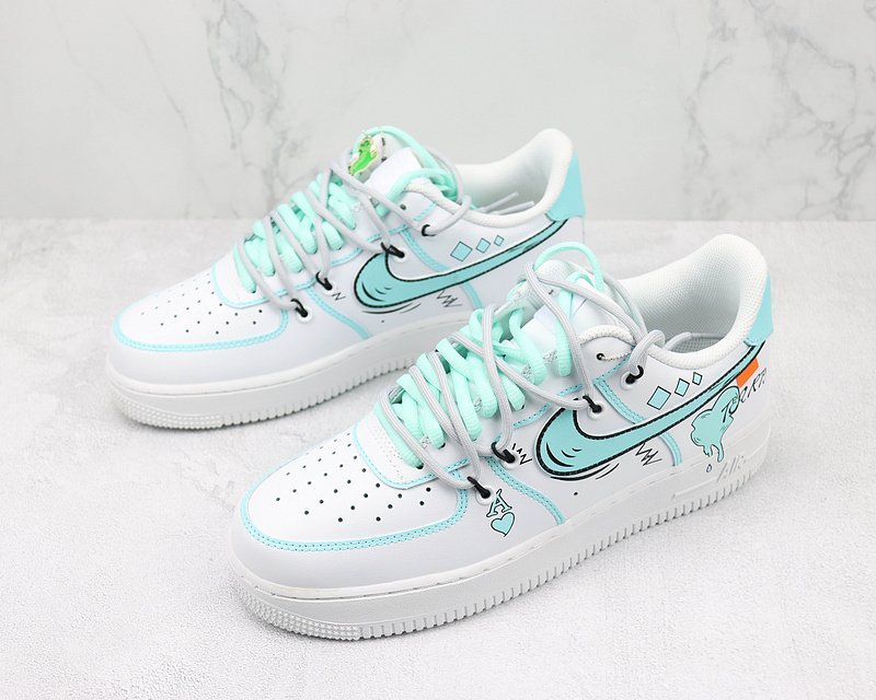 Nike Air Force 1 Low "Blue Graffiti" фото № 5