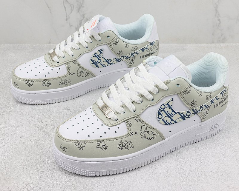 Dior x Nike Air Force 1 Low "Seeing/Watching" фото № 5