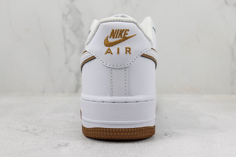 Nike Air Force 1 Low "White/Bronzine" фото № 9