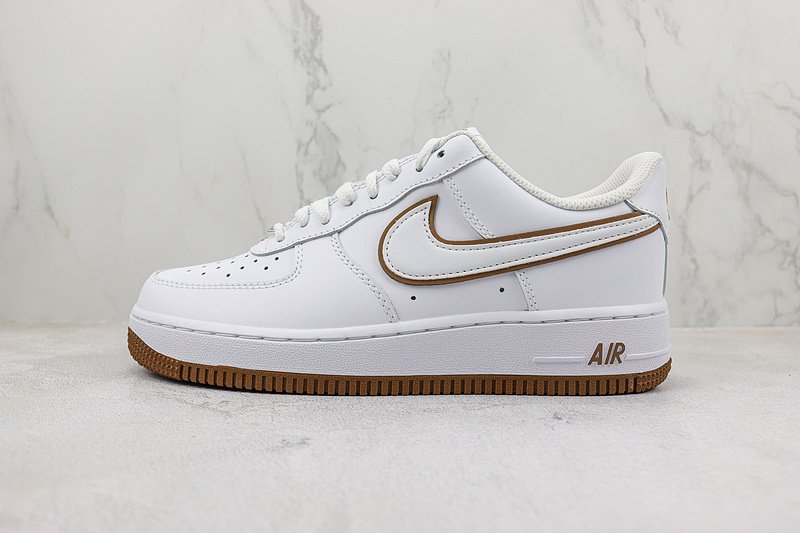 Nike Air Force 1 Low "White/Bronzine" фото № 2