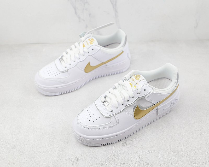 Nike Air Force 1 Low "Gold and Silver" фото № 5