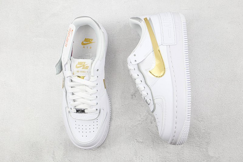 Nike Air Force 1 Low "Gold and Silver" фото № 6