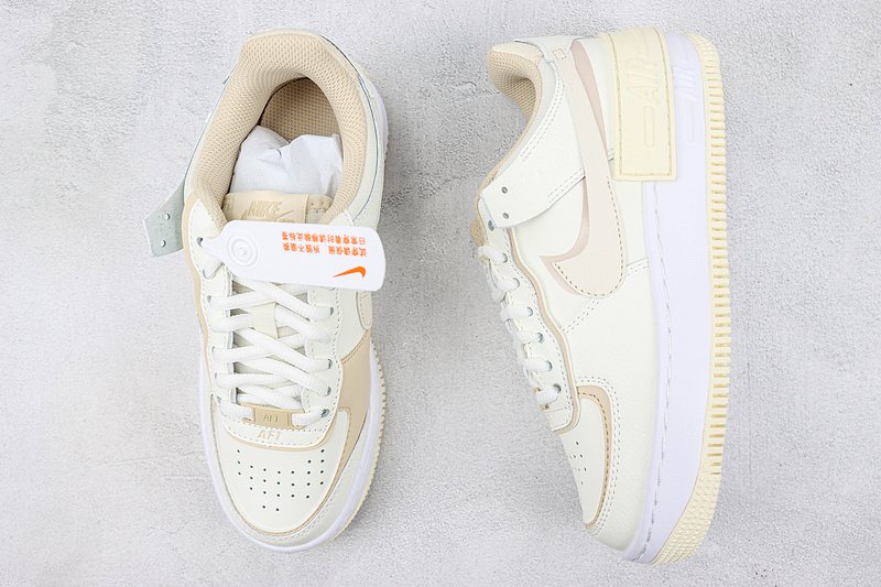 Nike Air Force 1 Shadow "Light Tan" фото № 7