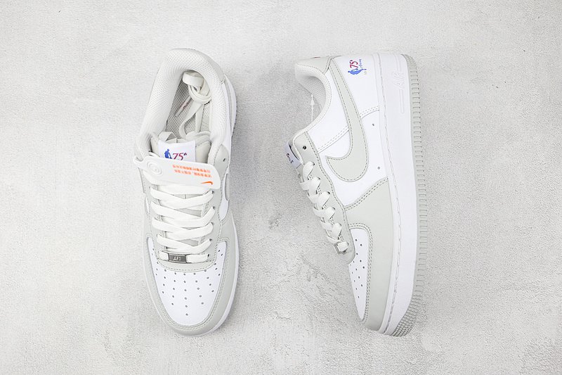 Nike Air Force 1 07 Low "NBA 75th White" фото № 7