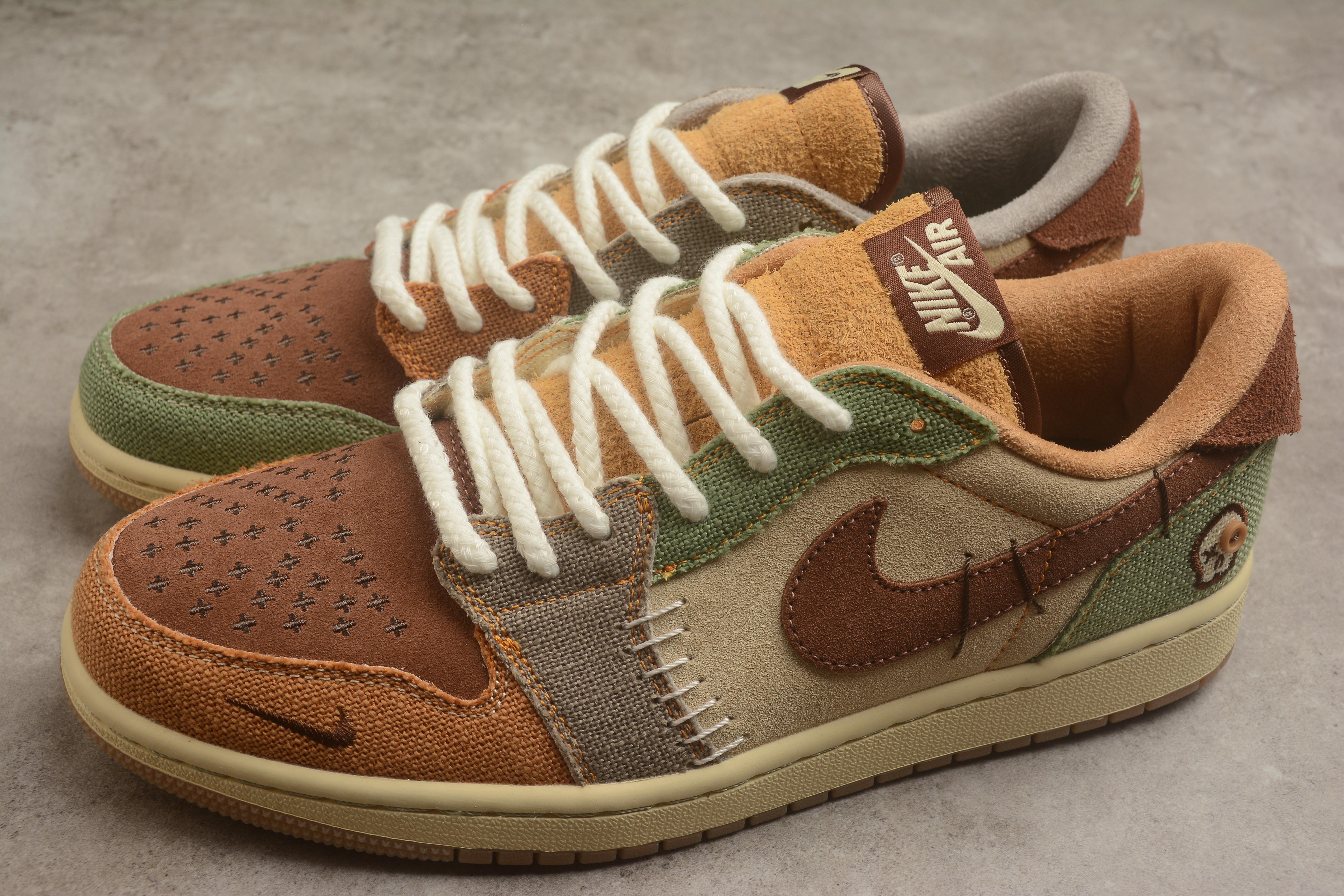 Zion Williamson X Nike Air Jordan 1 Retro Low "Voodoo" фото № 6