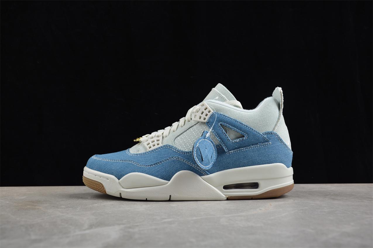 Nike Air Jordan 4 Denim "Worn Blue" фото № 2