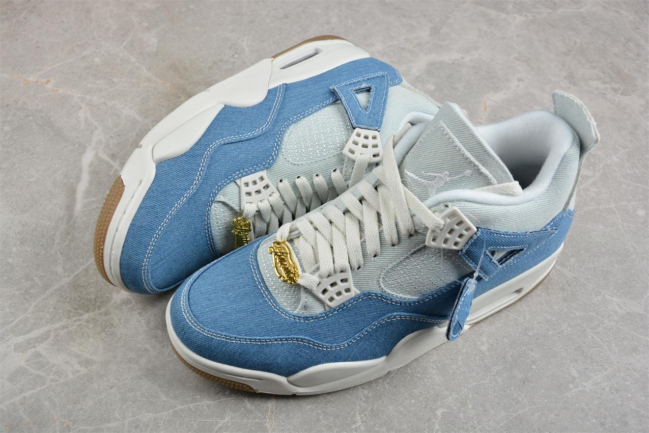 Nike Air Jordan 4 Denim "Worn Blue" фото № 6