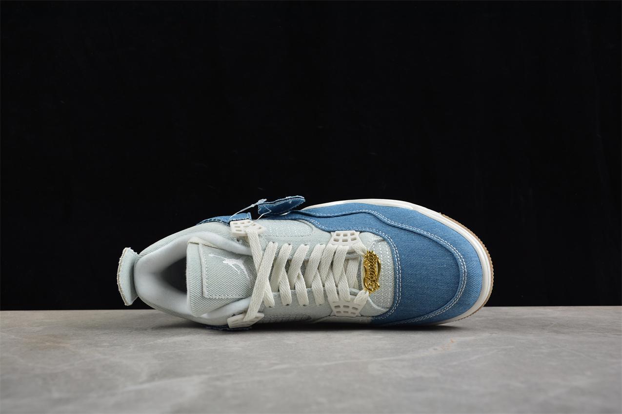Nike Air Jordan 4 Denim "Worn Blue" фото № 3