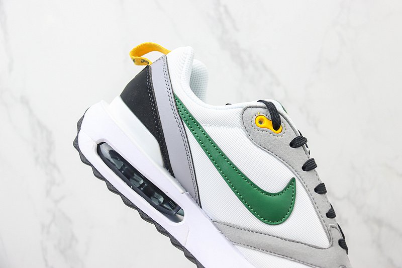 Nike Air Max Dawn "White/Grey/Black/Pine Green" фото № 3