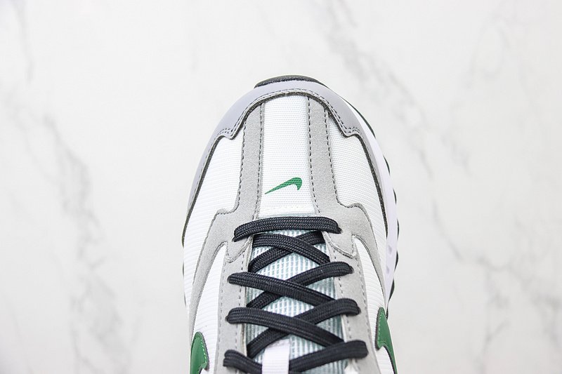 Nike Air Max Dawn "White/Grey/Black/Pine Green" фото № 4