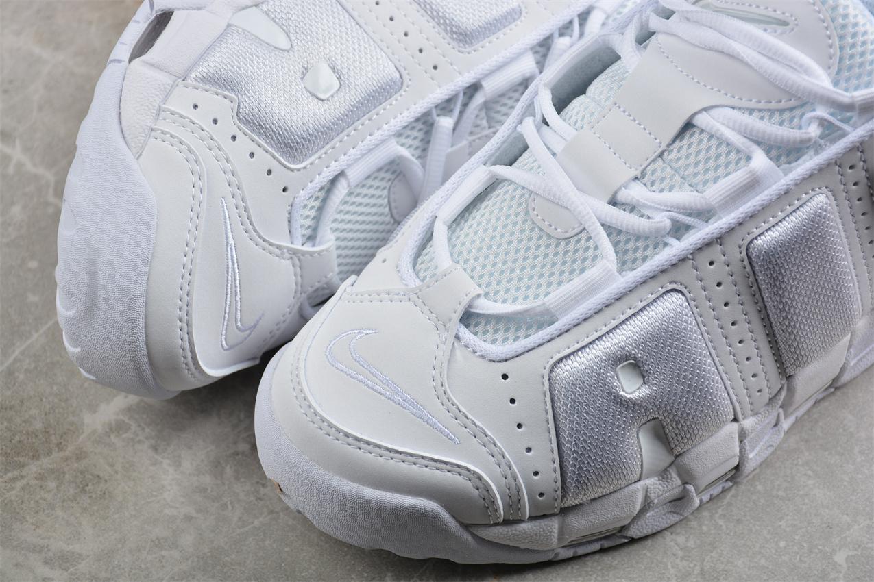 Nike Air More Uptempo "Triple White" фото № 7