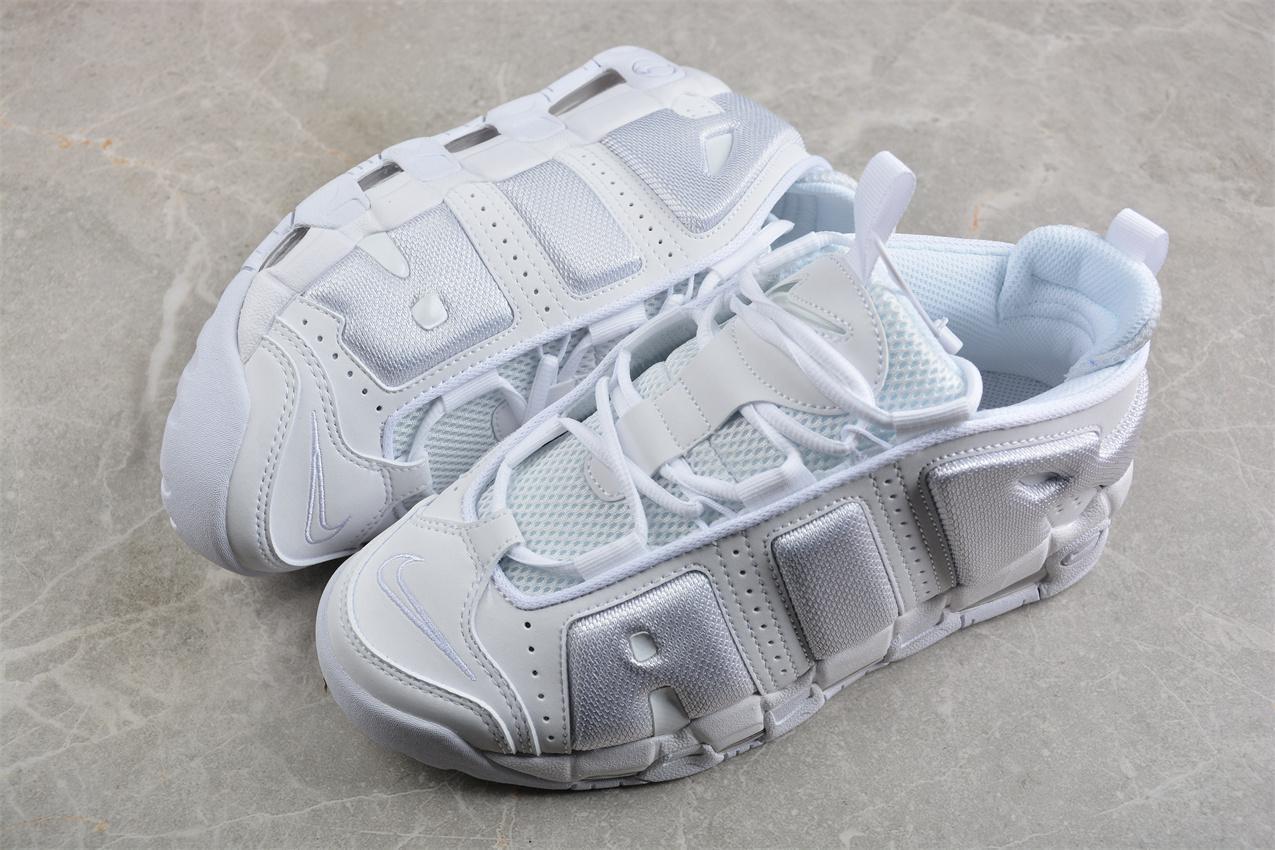 Nike Air More Uptempo "Triple White" фото № 6