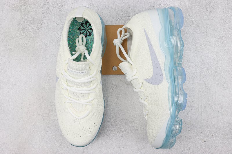 Nike Air VaporMax 2023 Flyknit "White/Sky Blue" фото № 6