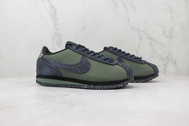 Nike Cortez "Black/Army Green" фото № 6