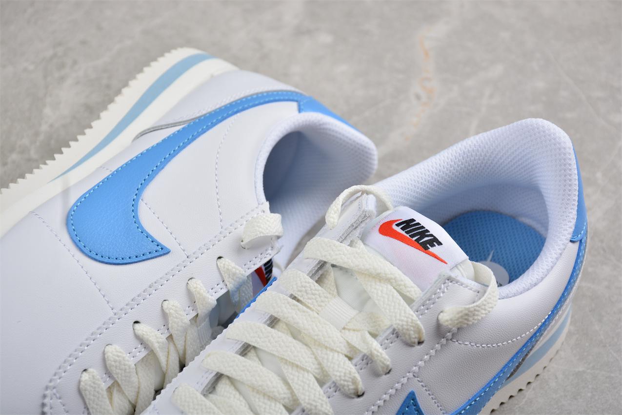 Nike Cortez "White/University Blue/Sail" фото № 8