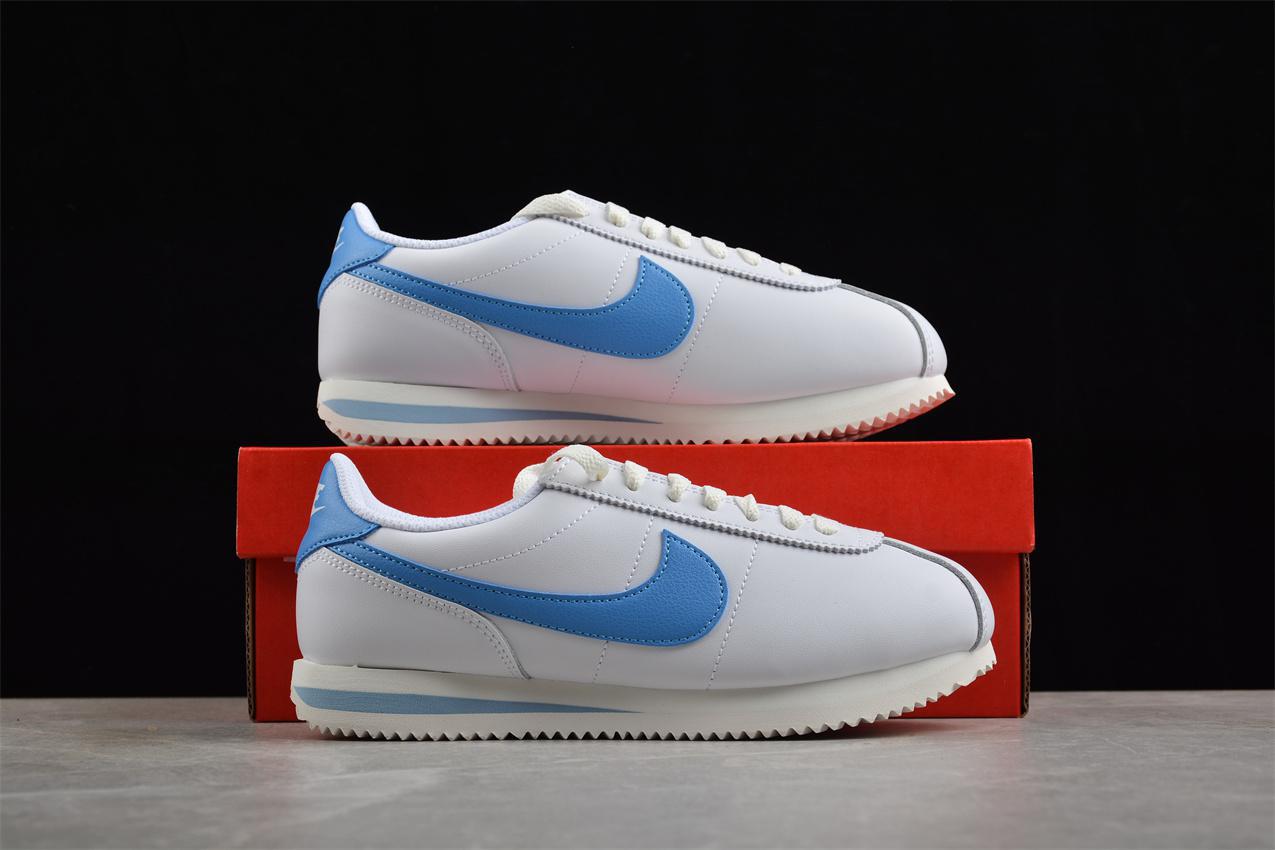 Nike Cortez "White/University Blue/Sail" фото № 9