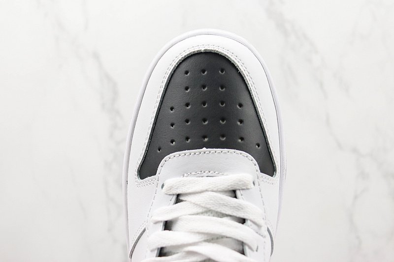 Nike Court Borough Mid 2 "White/Black/Red" фото № 4