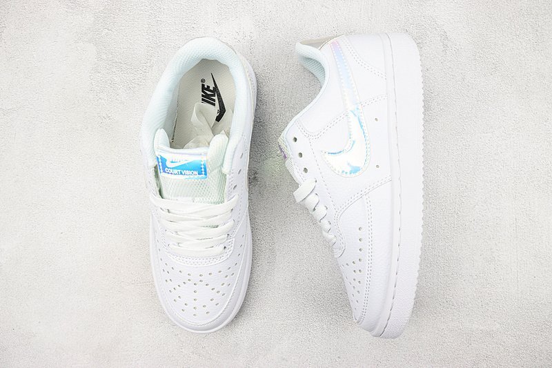Nike Court Vision Low "White/Reflection Sail" фото № 7