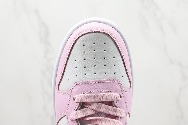 Nike Court Borough Low 2 "White/Pink Foam" фото № 4