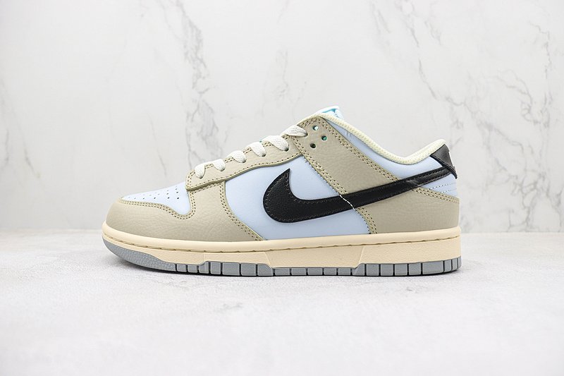 Kickshawaii x Nike Dunk Low "Black/Grey/Blue" фото № 2