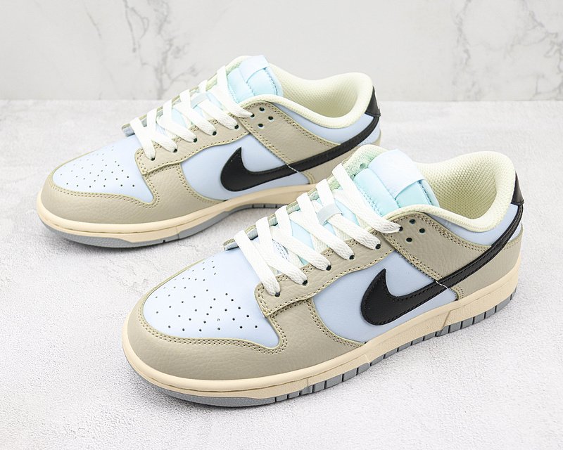 Kickshawaii x Nike Dunk Low "Black/Grey/Blue" фото № 5