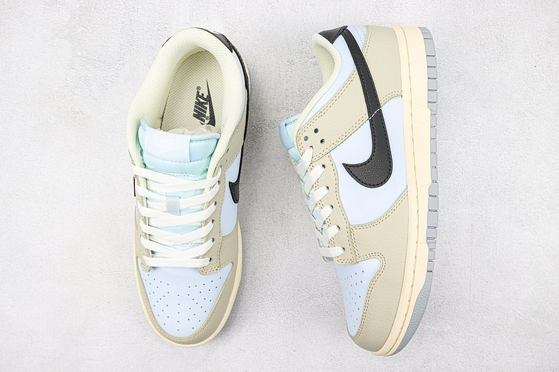 Kickshawaii x Nike Dunk Low "Black/Grey/Blue" фото № 6