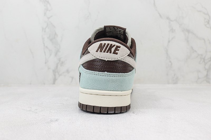 Nike Dunk Low "Brown/Cyan Blue" фото № 9