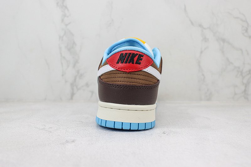 Nike Dunk Low "Medium Brown/White" фото № 9