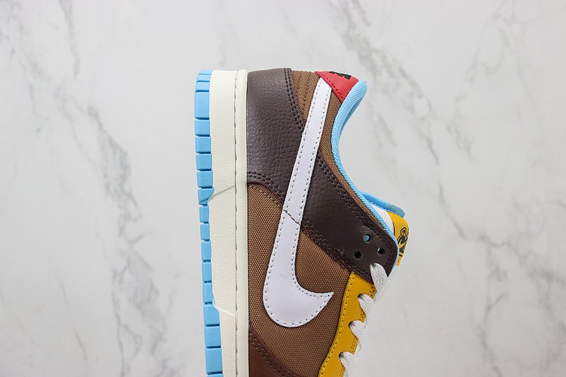 Nike Dunk Low "Medium Brown/White" фото № 3