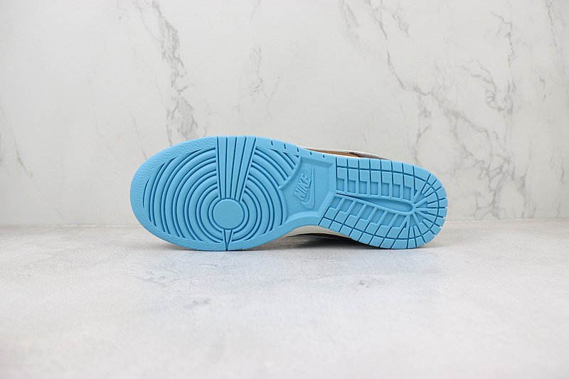 Nike Dunk Low "Medium Brown/White" фото № 8