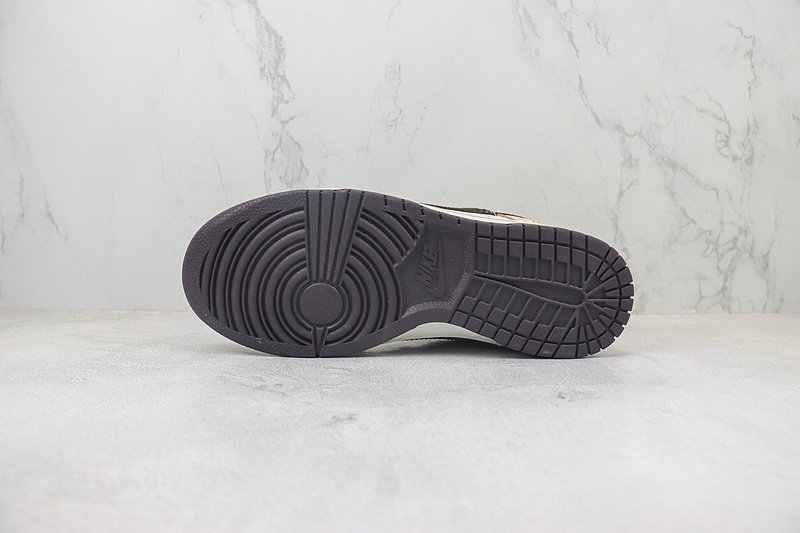 Louis Vuitton x Nike Dunk Low "Cream White/Black/Bisque" фото № 8