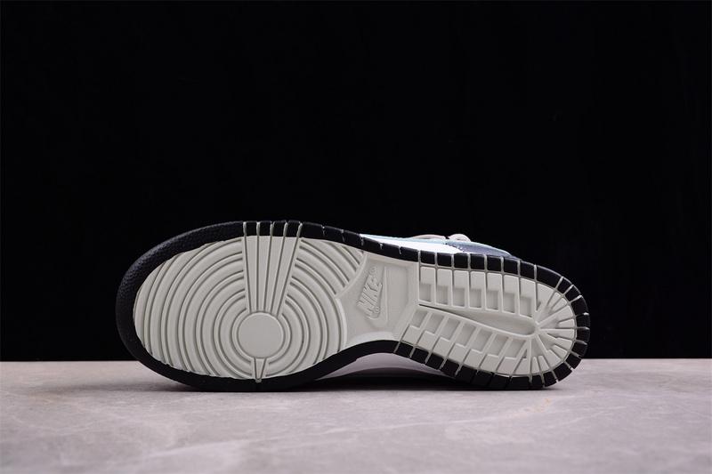 Nike Dunk Low Rope Laces "Black/Gray" фото № 6